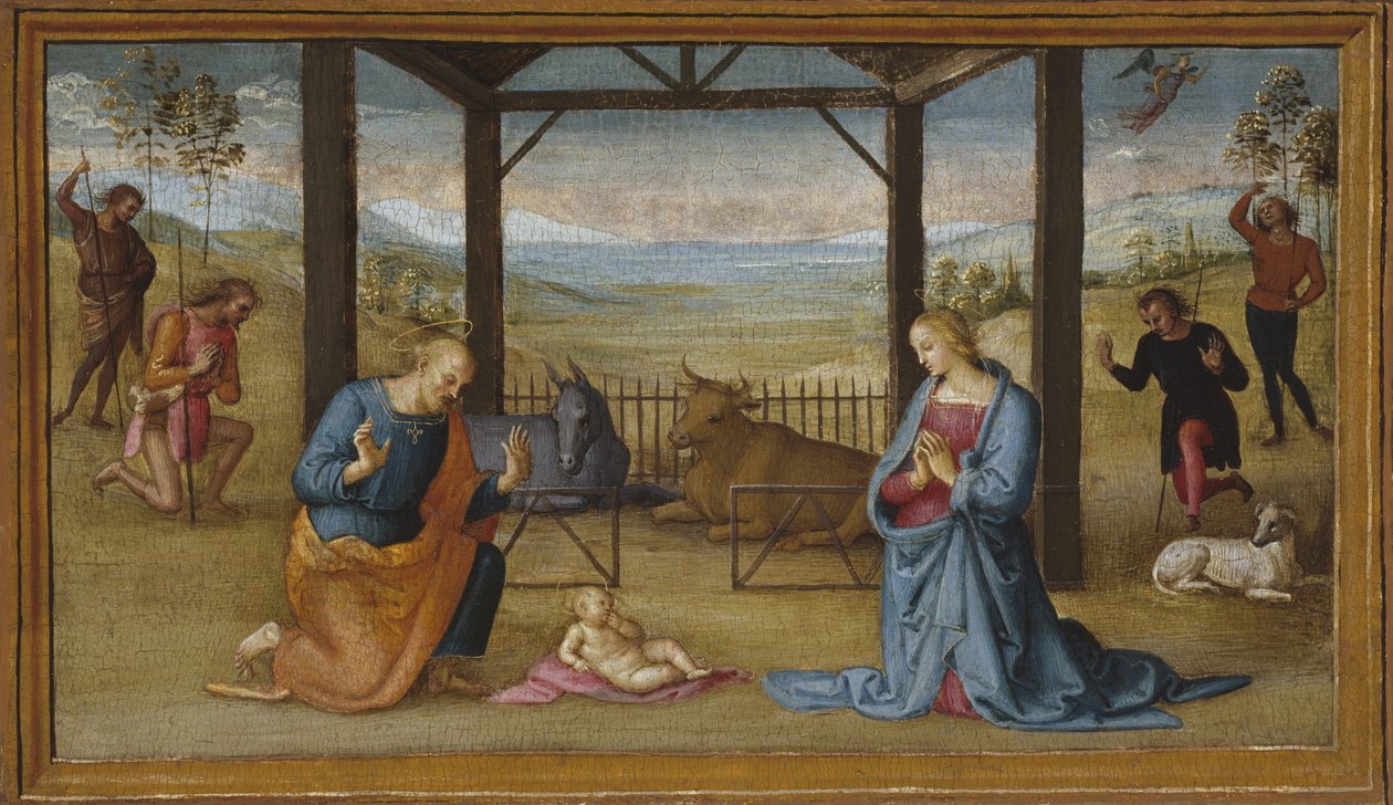 Doğuş, 1500-05 by Pietro Perugino