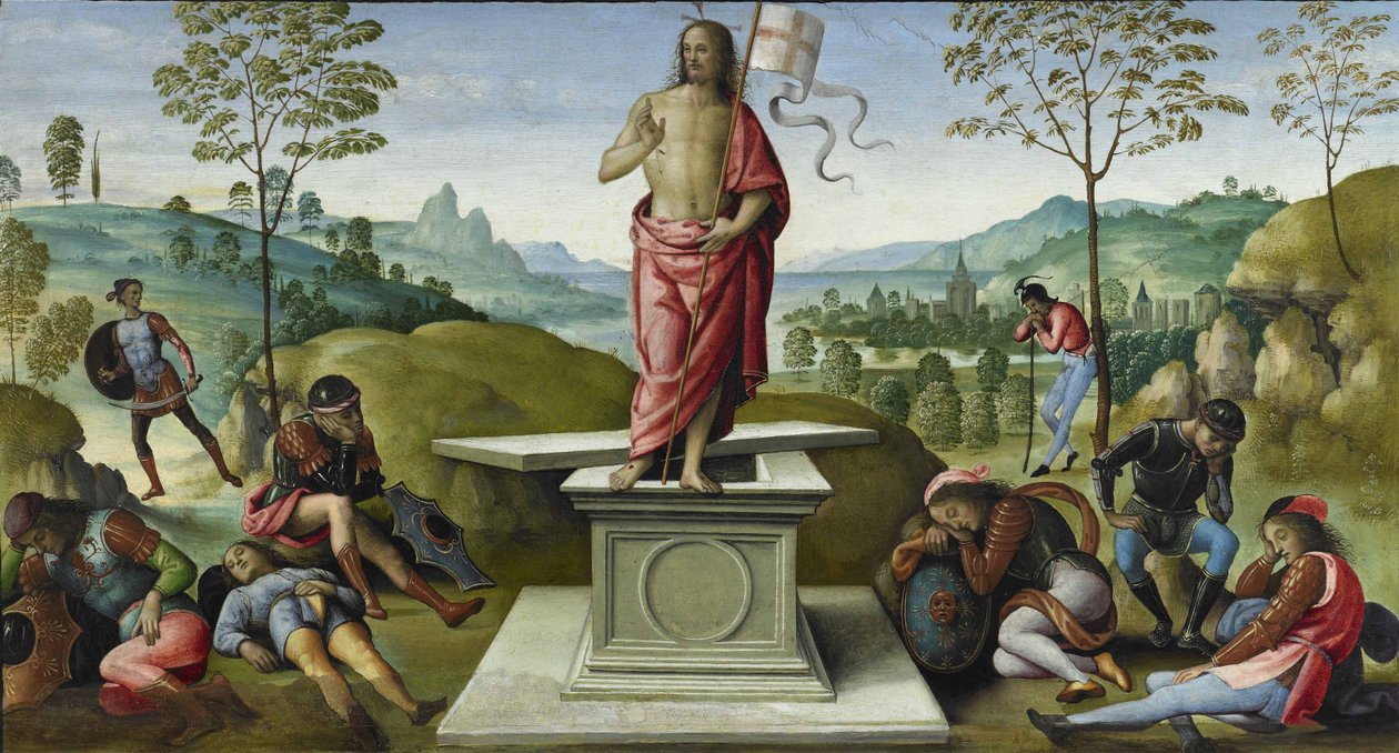 Diriliş, 1496-1500 by Pietro Perugino