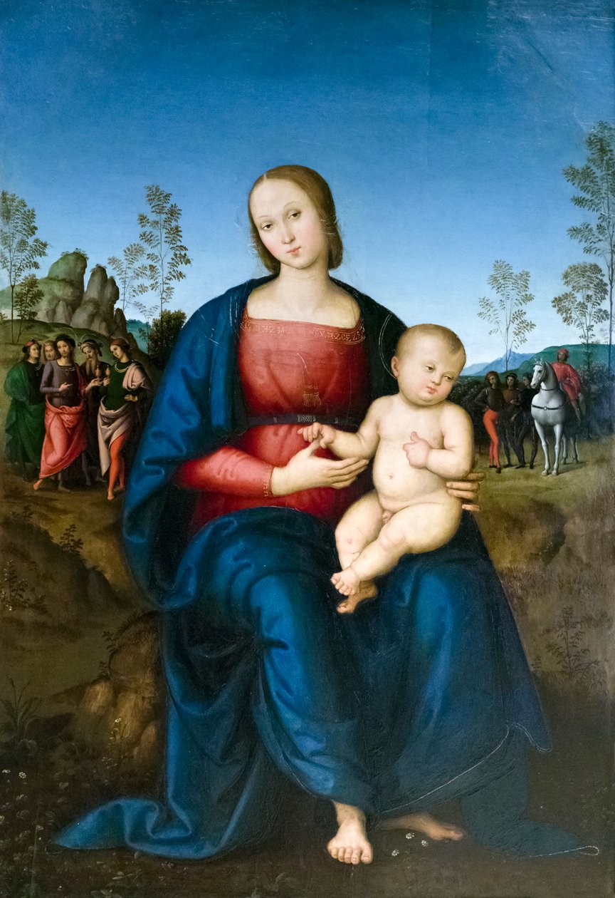 Çocuklu Bakire by Pietro Perugino