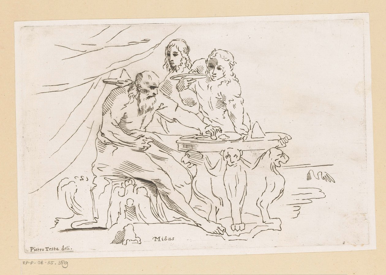 Midas yemek servisi yapar by Pietro Testa