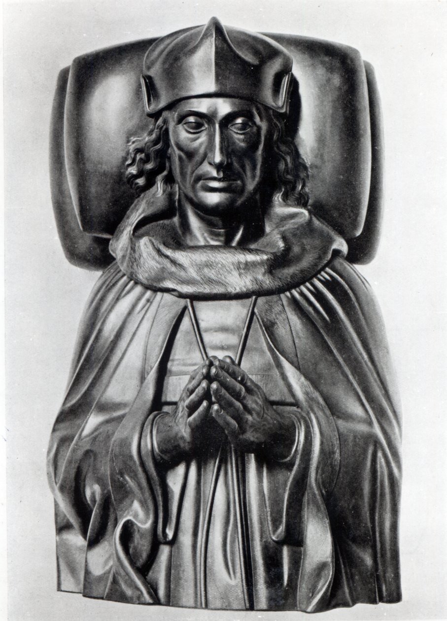 Effigy of Henry VII in Westminster Abbey (gold)  by Pietro Torrigiano