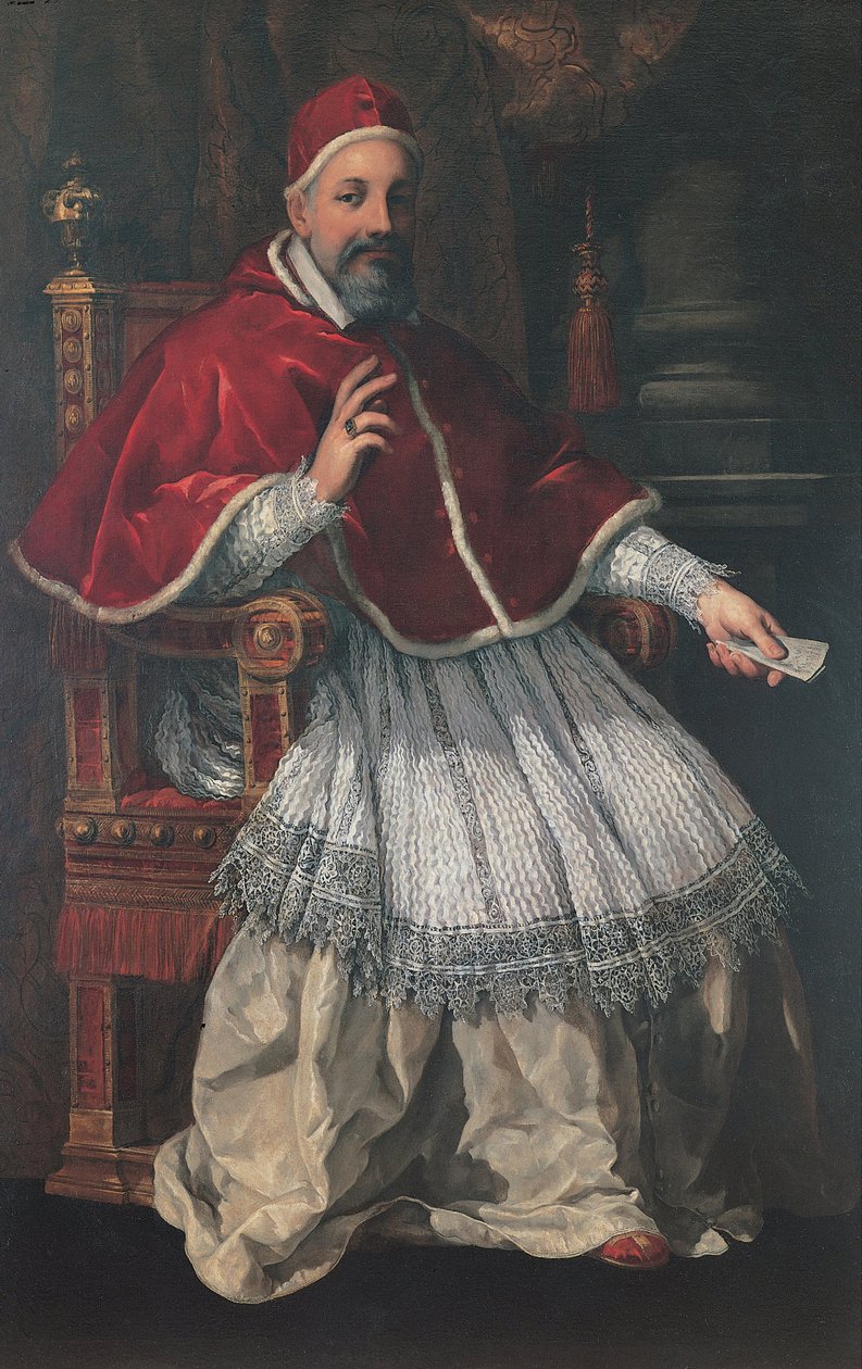 Pope Urban VIII, c.1624-27 (tuval üzerine yağlı boya) by Pietro da Cortona