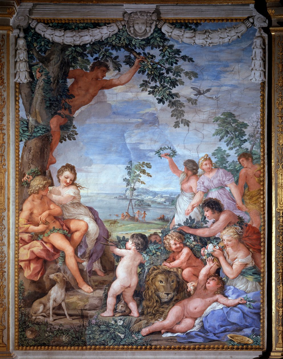 Dört çağın alegorisi, Pietro da Cortona