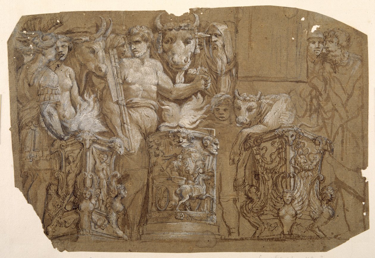 Antik kurban ve Perseus ve Andromeda