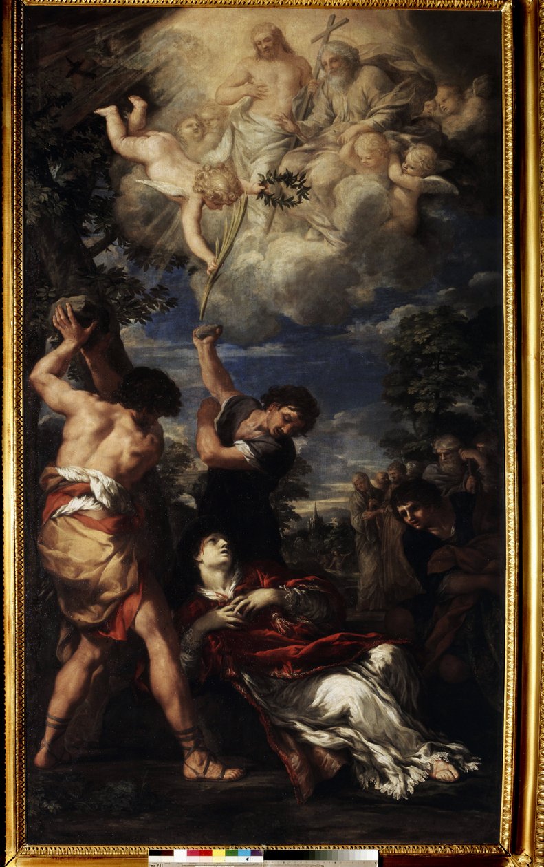 Aziz Stephen Şehitliği. Aziz Stephen Şehitliği. Pierre de Cortona'nın (Pietro da Cortona olarak bilinen Pietro Berrettini) tablosu by Pietro da (1596 1669) Cortona