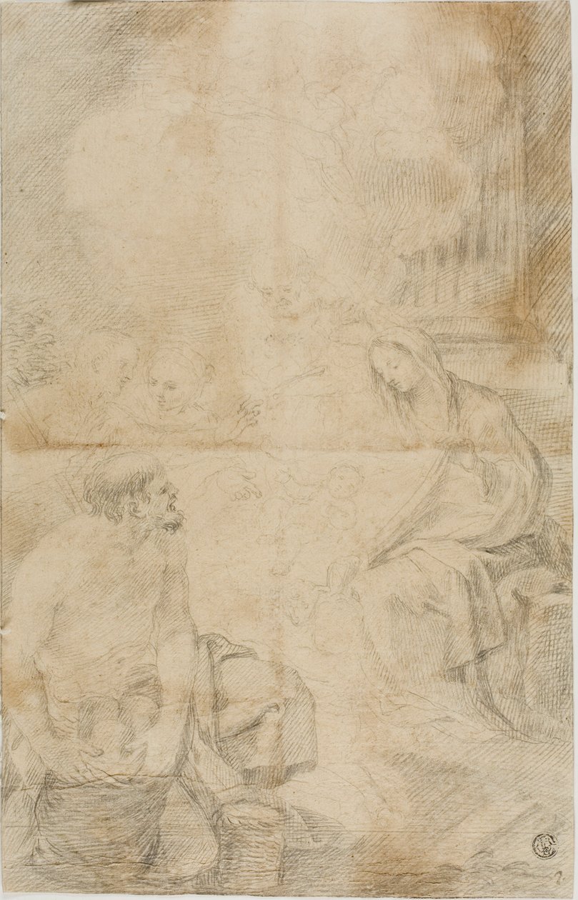 Çobanların hayranlığı by Pietro da Cortona