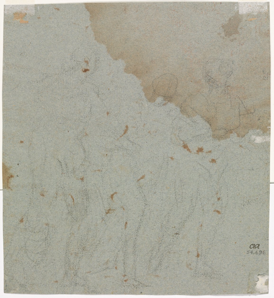 Lût ve Kızları için Eskiz, 1600