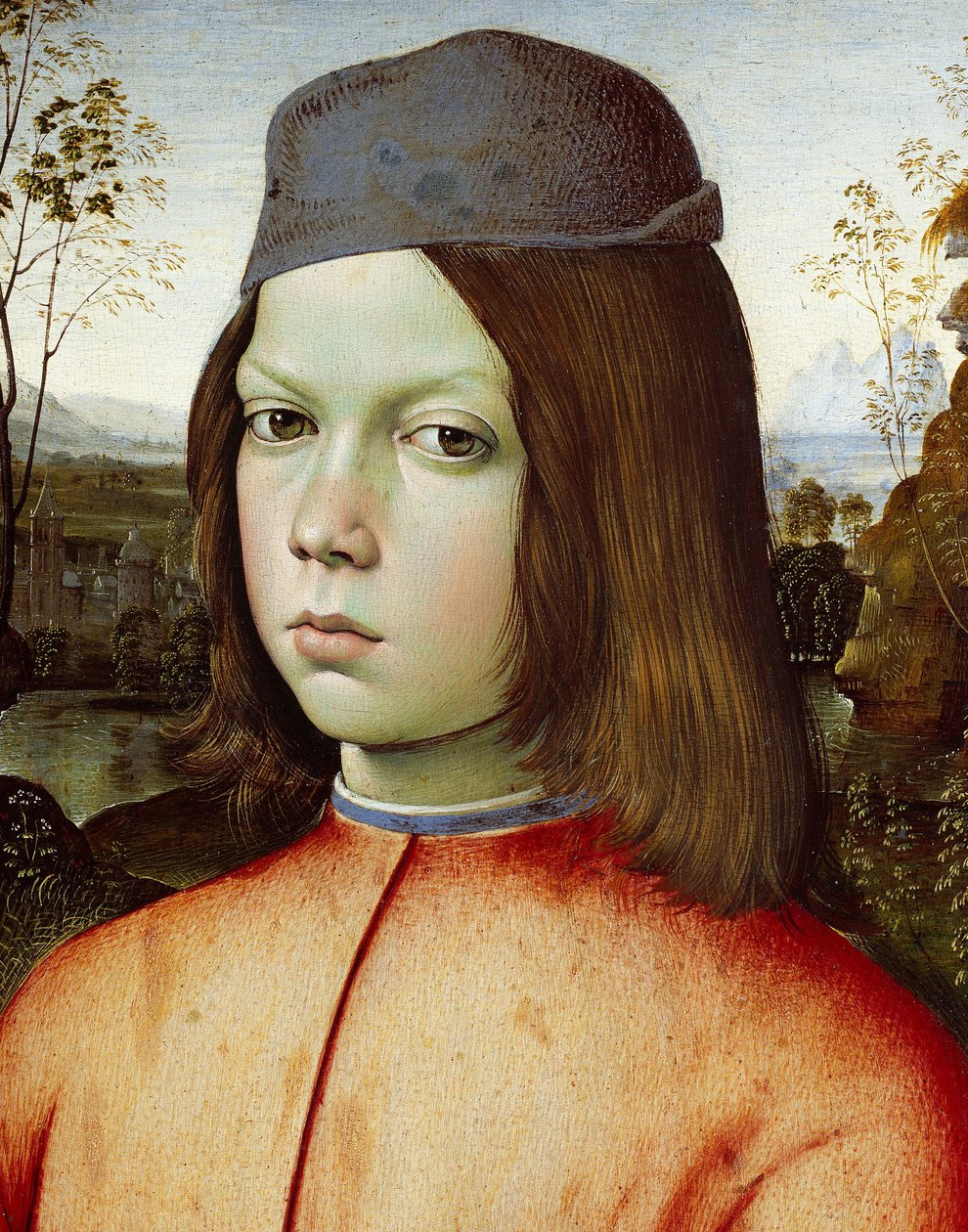 Bir çocuğun portresi by Pinturicchio