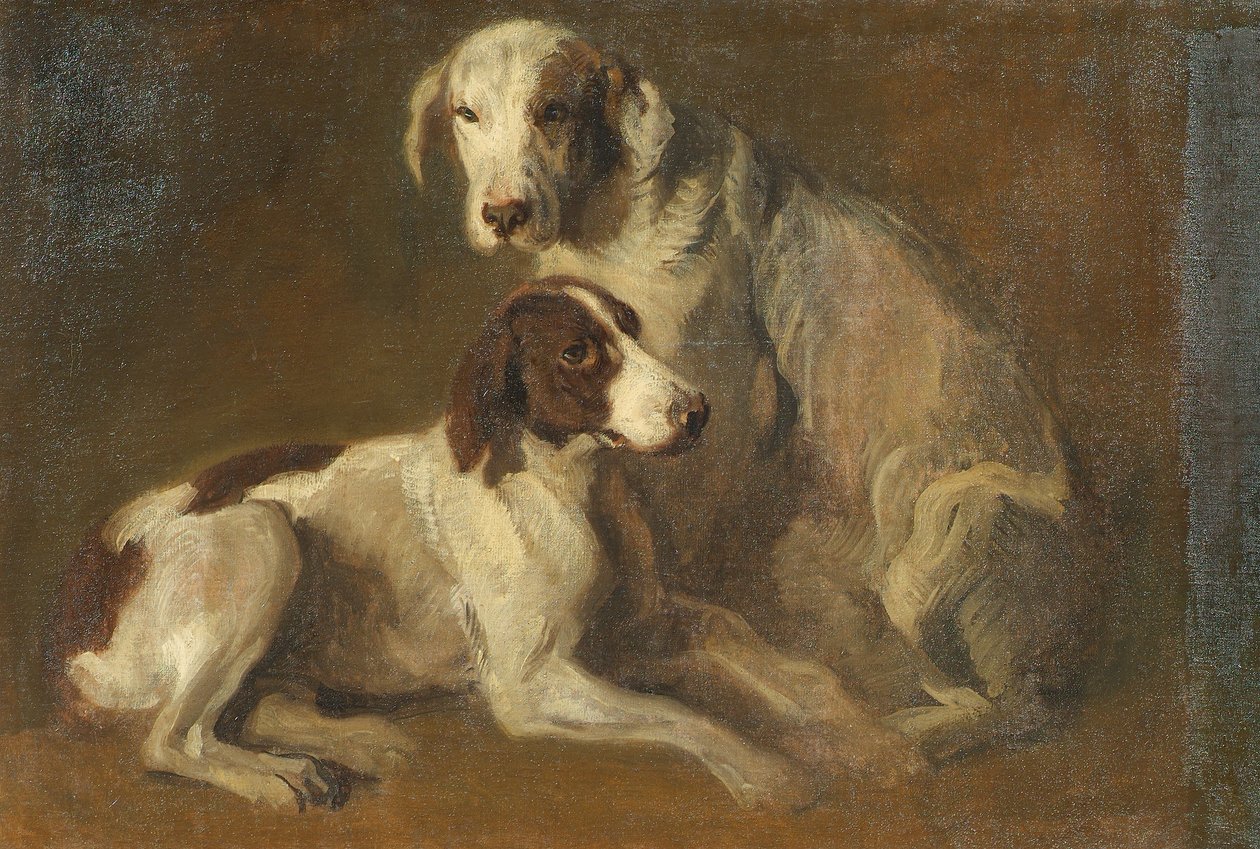 köpek çalışması by Piotr von Michalowski
