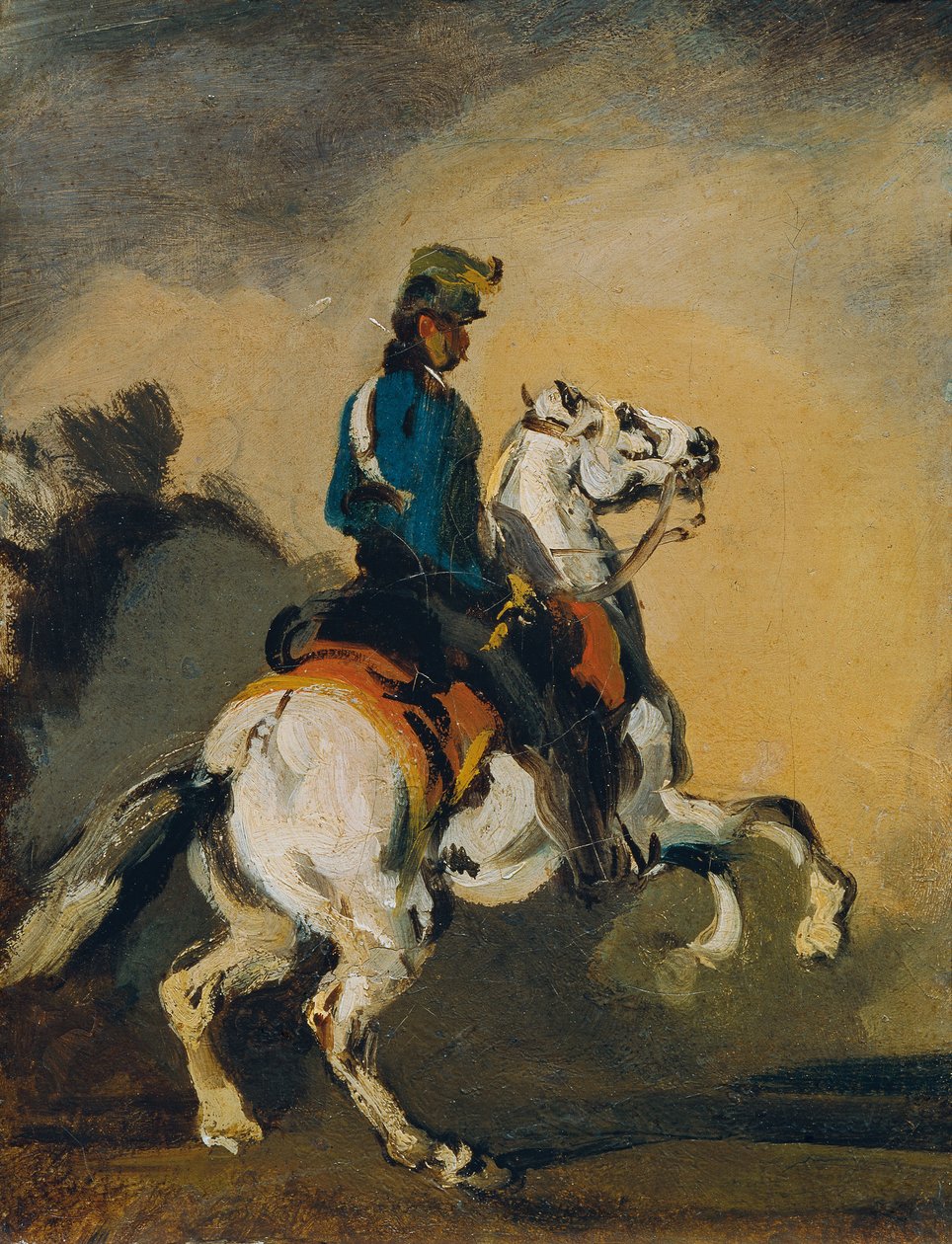 Avusturya hafif süvari süvarisi by Piotr von Michalowski