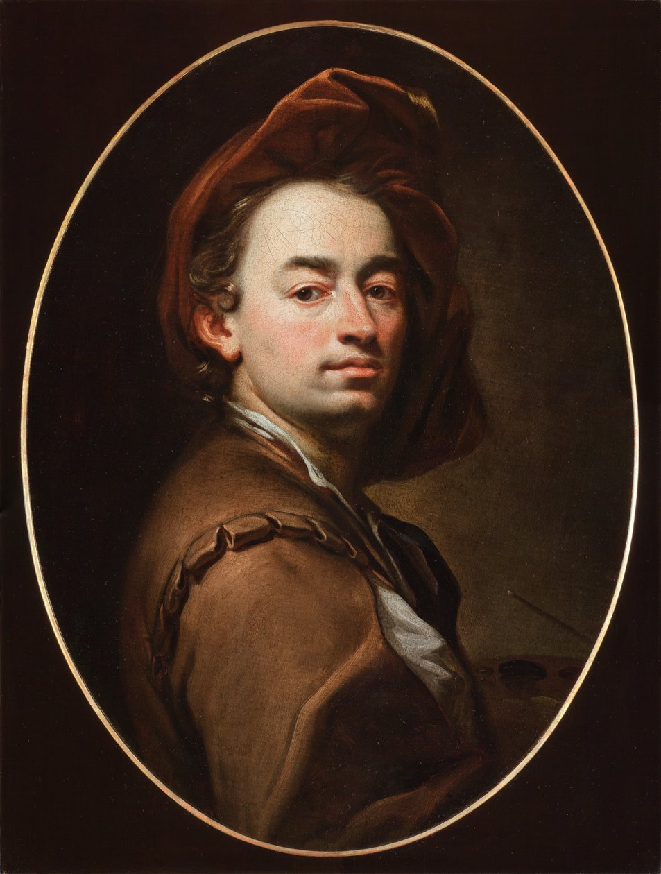 Lobkowicz olarak adlandırılan Otoportre, c.1697 by Pitr Brandl