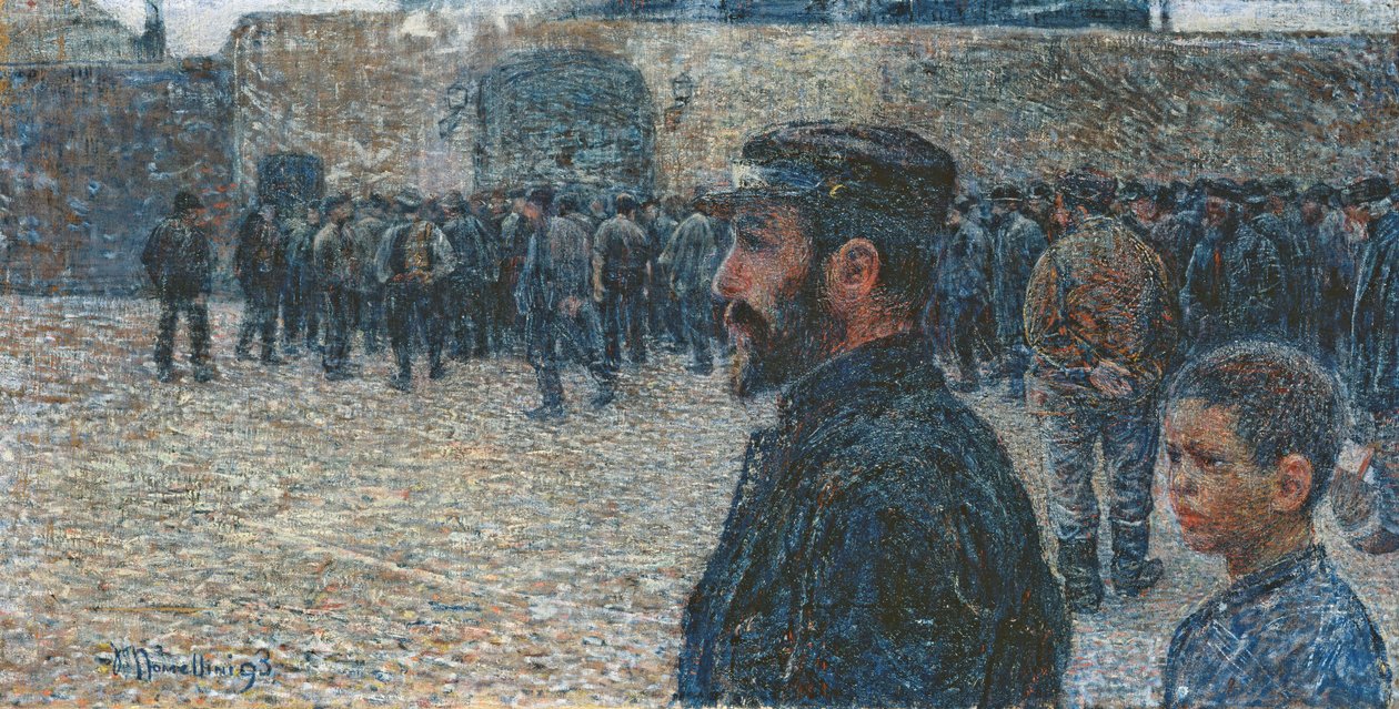 Çalışma Çağrısı, 1893 by Plinio Nomellini