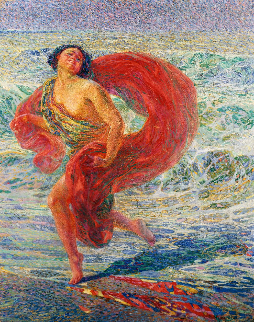 dünyevi sevinç by Plinio Nomellini