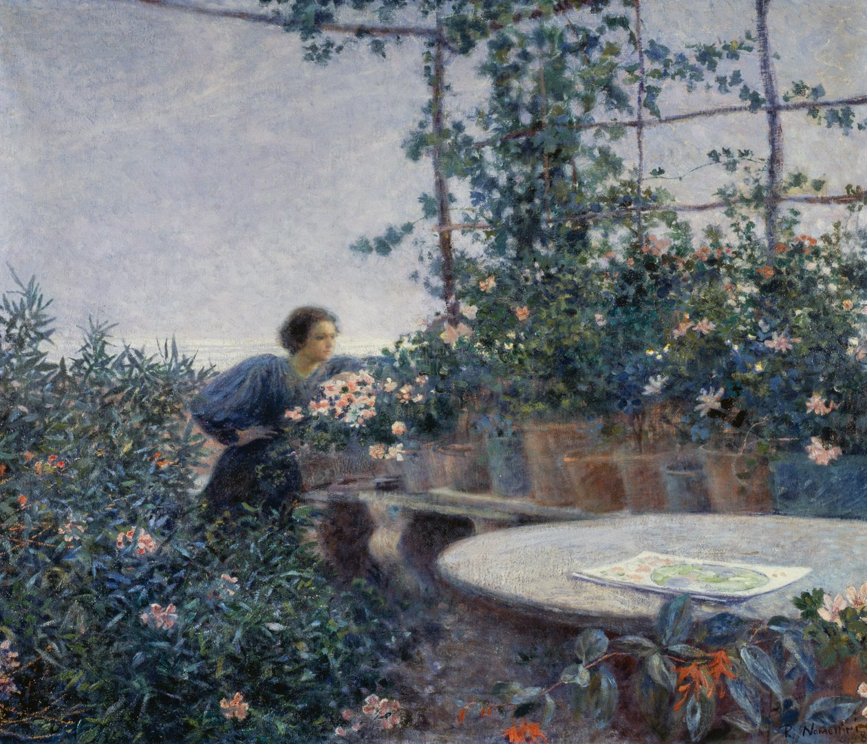 Akşam by Plinio Nomellini