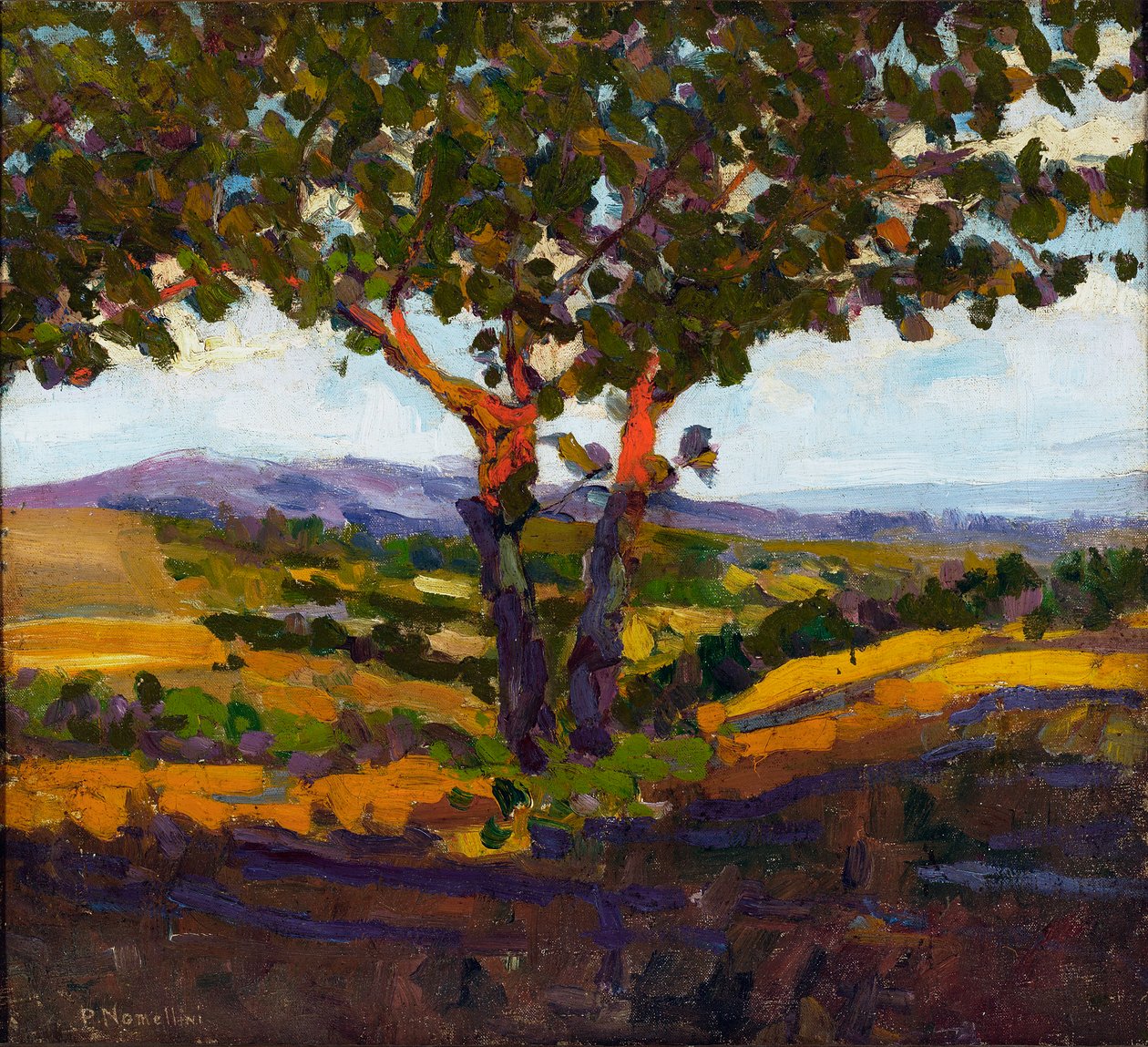 Güneşin selamı, 1902 by Plinio Nomellini