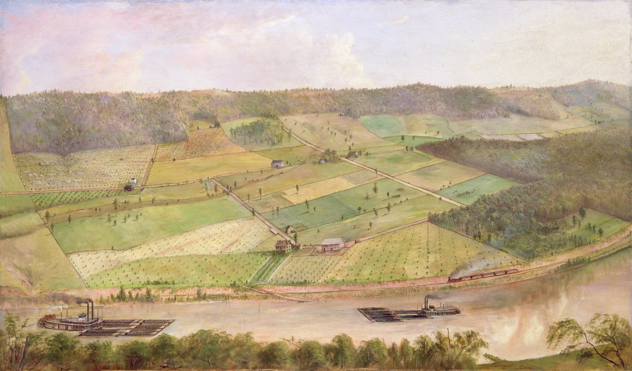 Ohio Nehri Sahnesi by Poe N. J. Poe N. J.