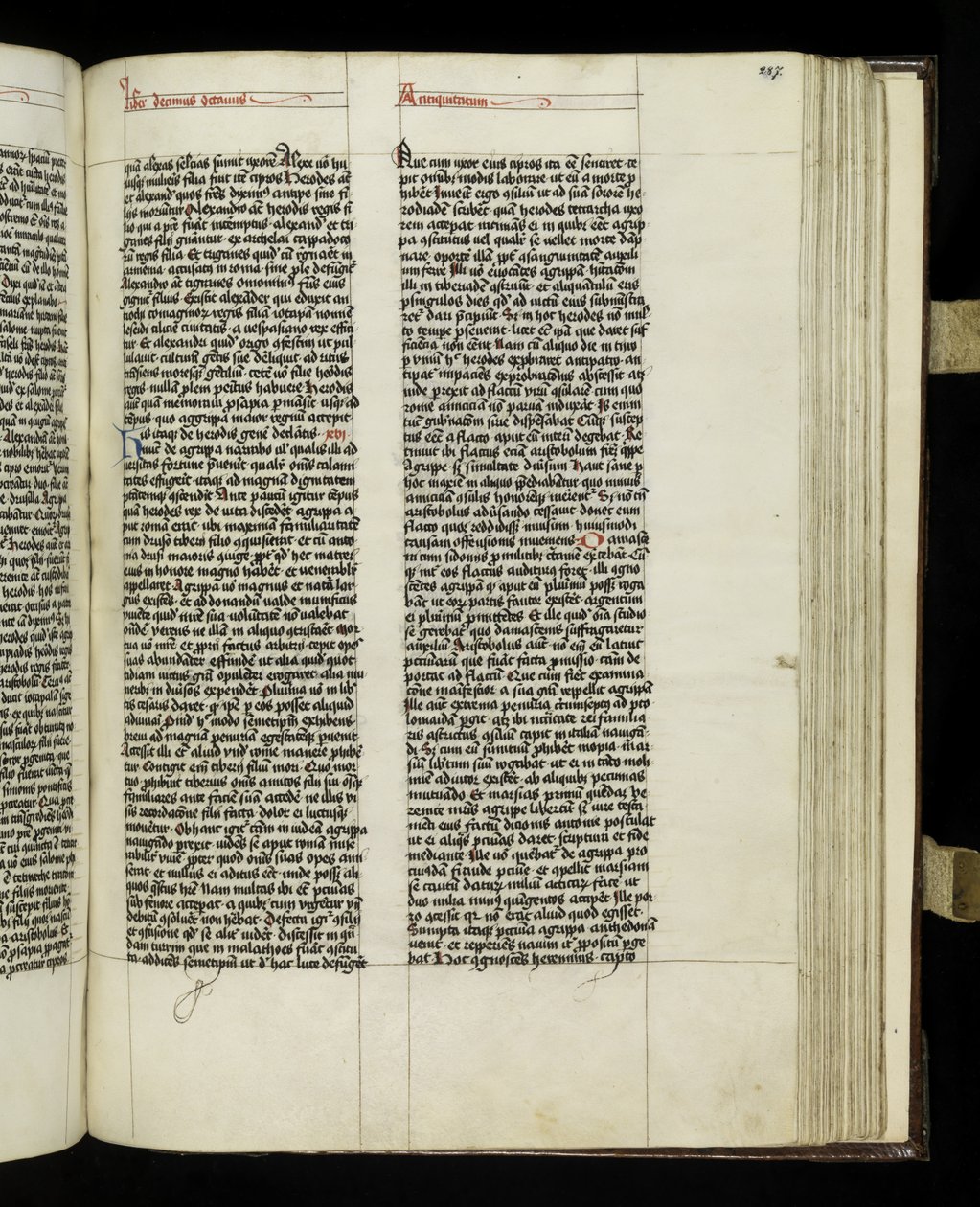 Kitap 18 Sayfa 287, Josephus Flavius, Tyniec tarafından Yahudiler by Polish School
