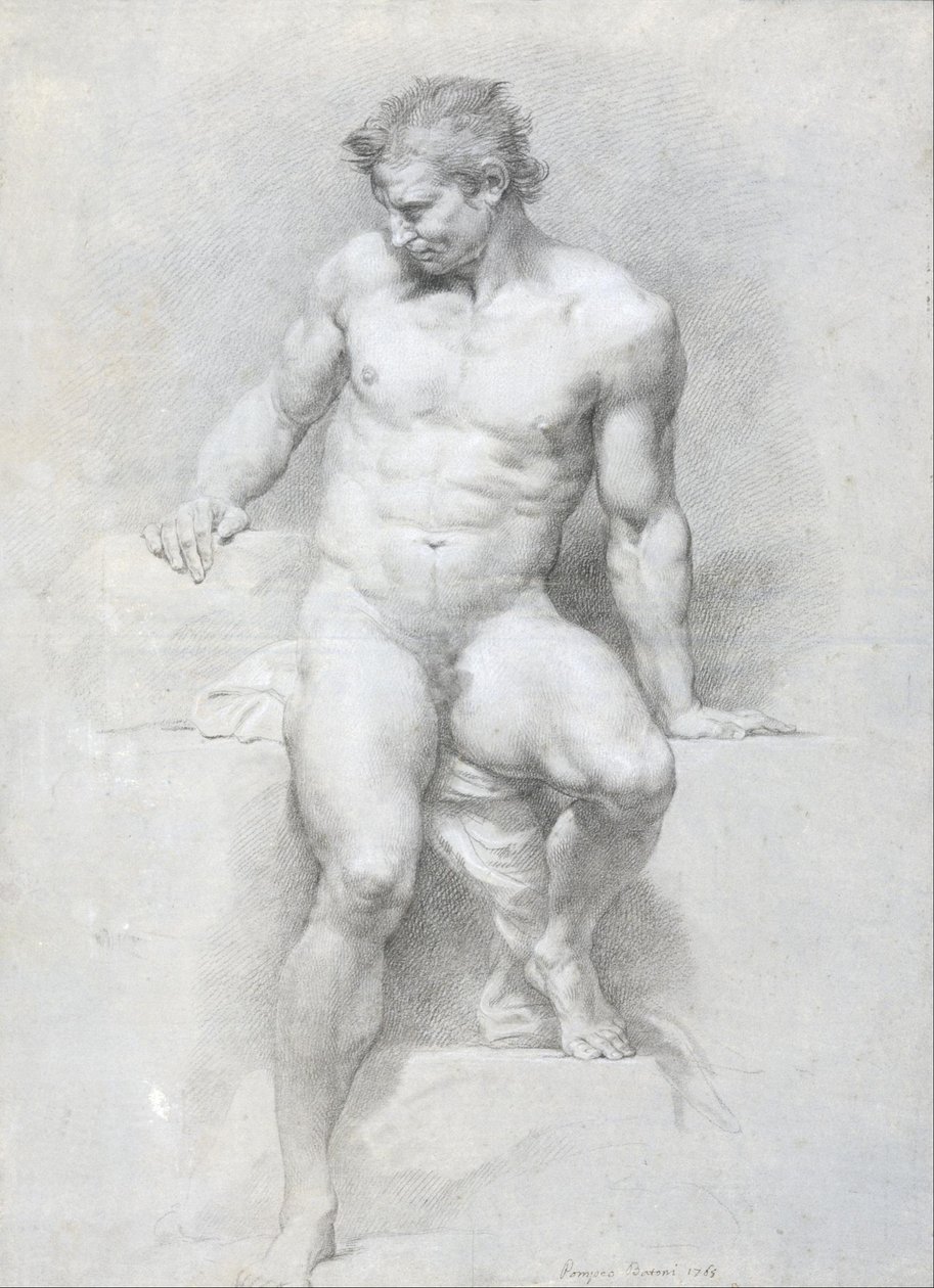 Akademik Çıplak 1457 by Pompeo Girolamo Batoni
