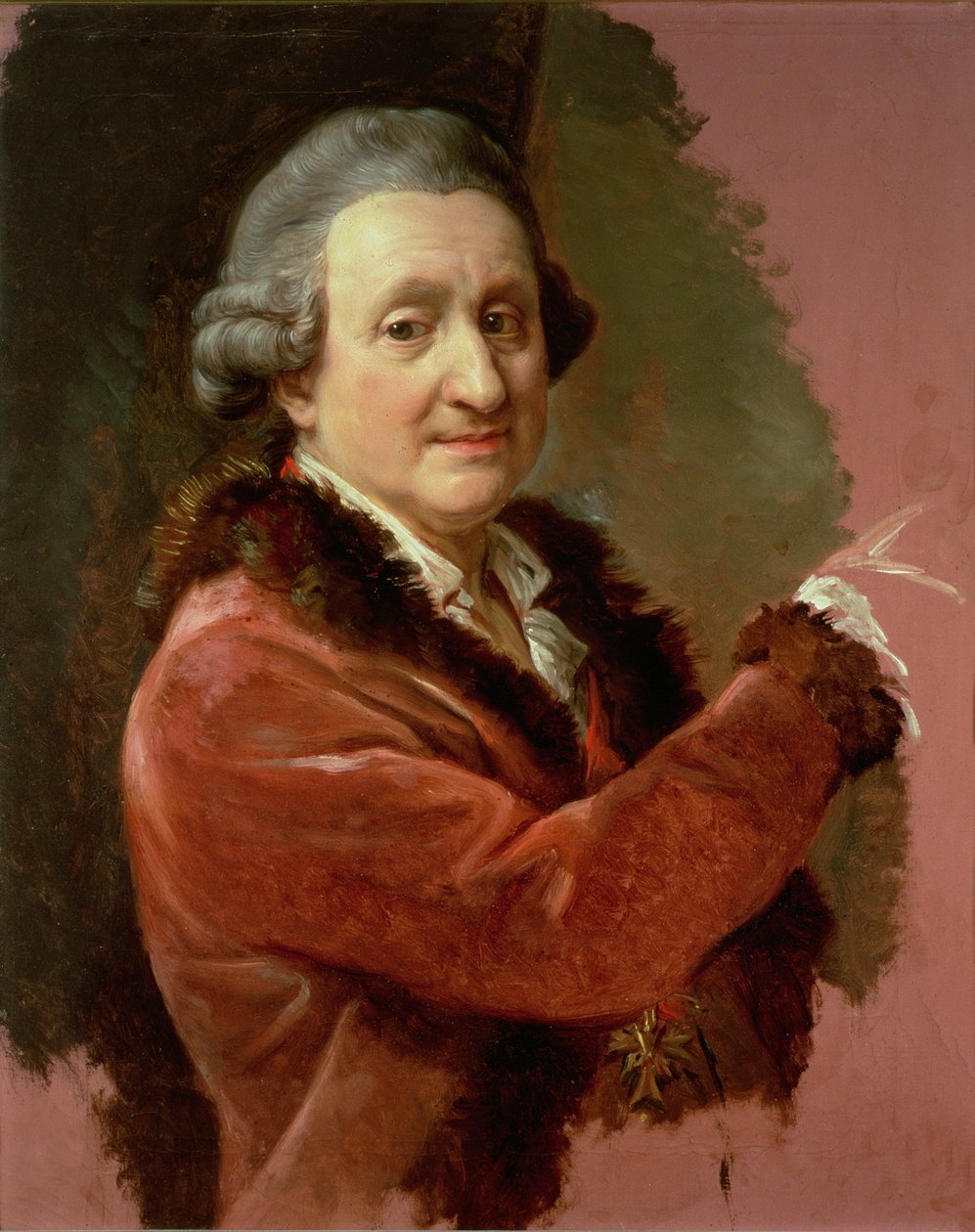 Otoportre, 1773-87 by Pompeo Girolamo Batoni