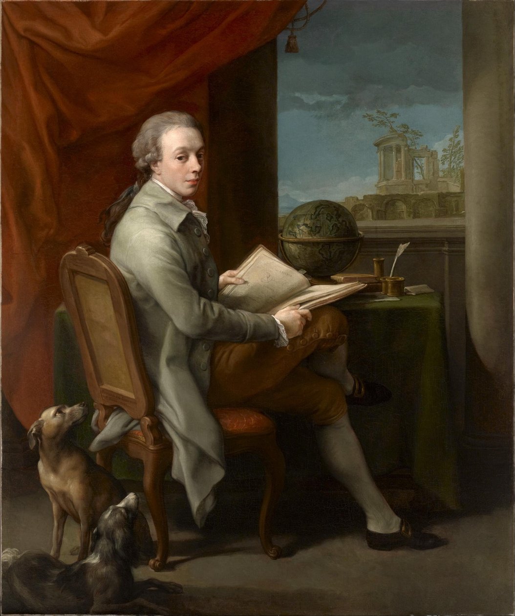 Thomas Tayleur, Headfort Birinci Marki by Pompeo Girolamo Batoni