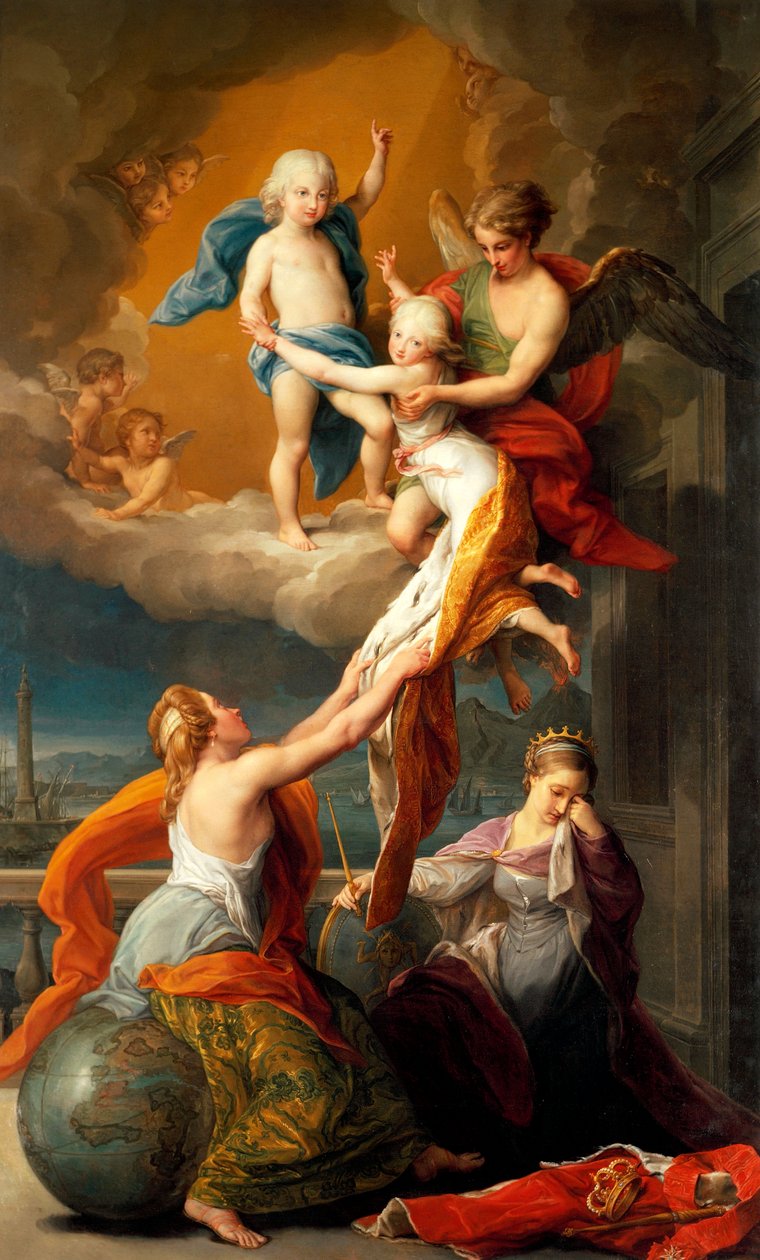 Pompeo Batoni (1708-1787) tarafından Ferdinand IV