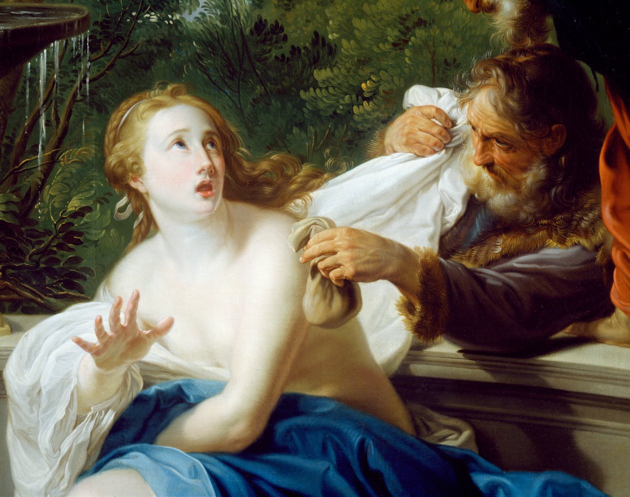 iffetli susanna by Pompeo Girolamo Batoni