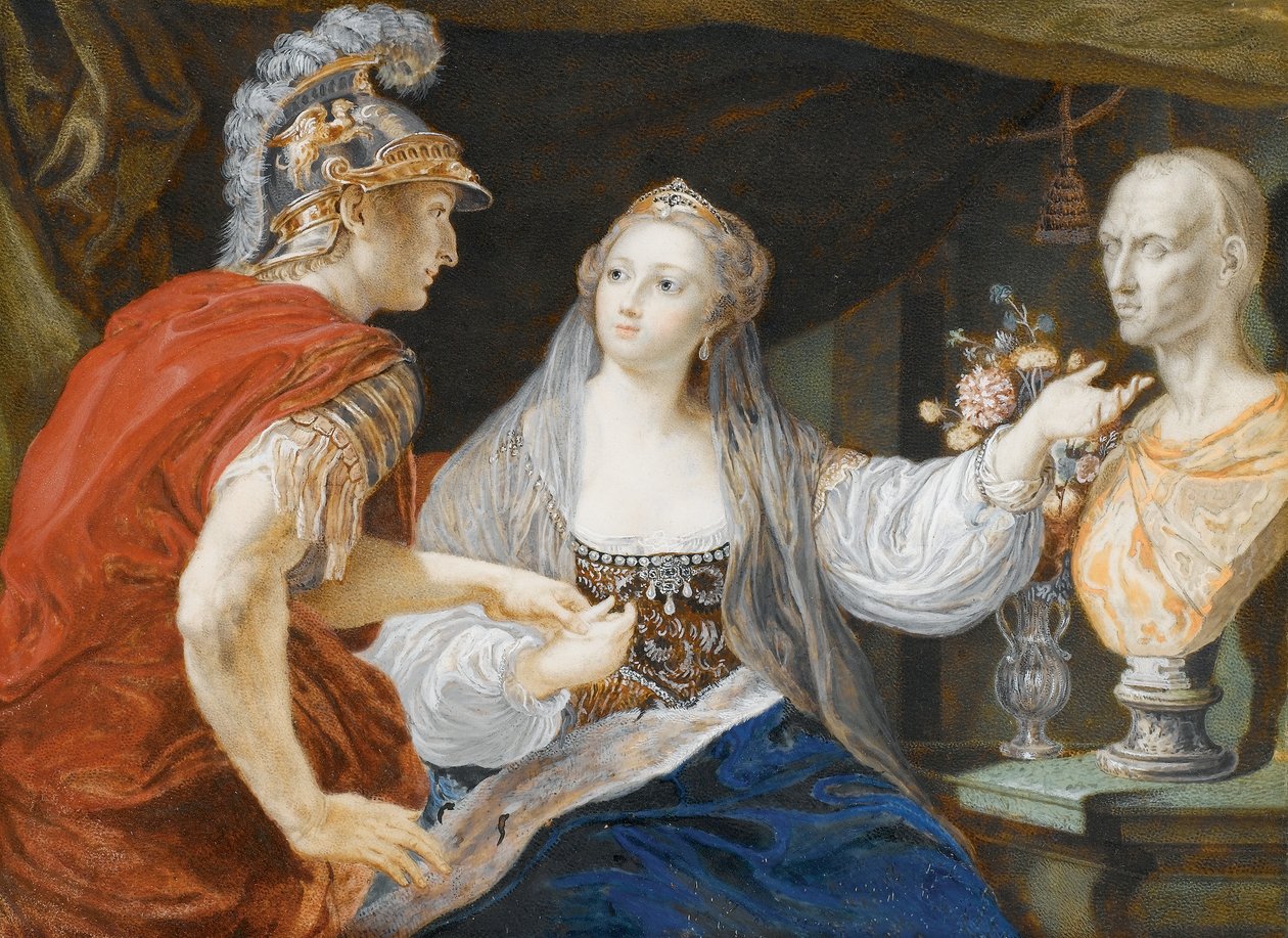 Kleopatra, Octavius