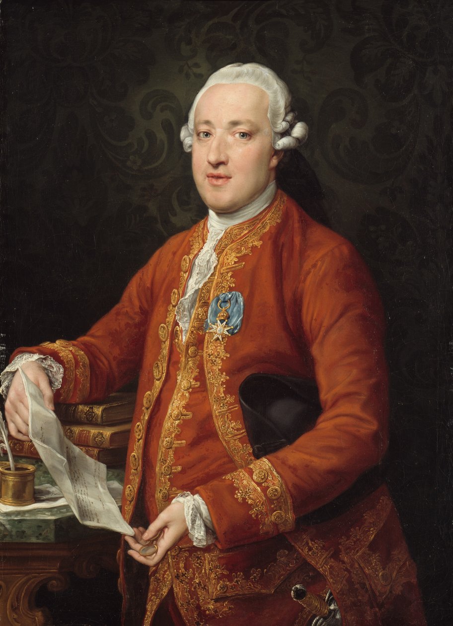 Don José Moñino y Redondo, Floridablanca Kontu by Pompeo Girolamo Batoni