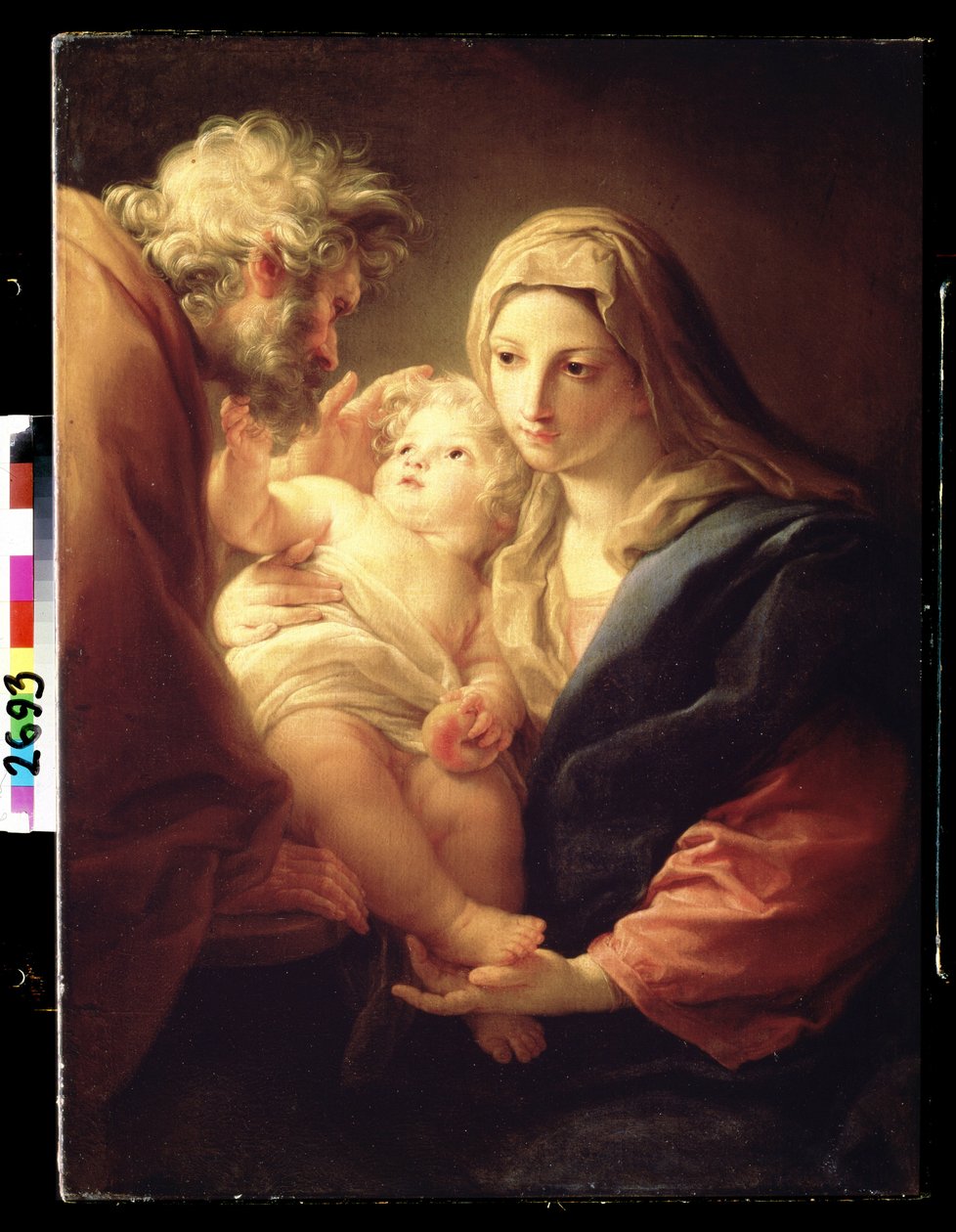 ""Kutsal Aile"" (Kutsal aile) Resim Pompeo Girolamo Batoni