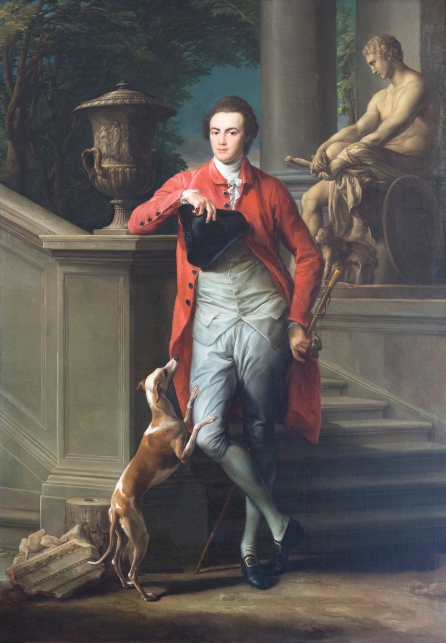 Henry Peirce'in Portresi by Pompeo Girolamo Batoni
