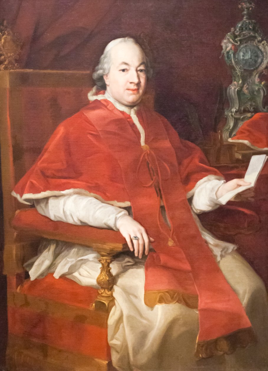 Pius VI'nın Portresi by Pompeo Girolamo Batoni