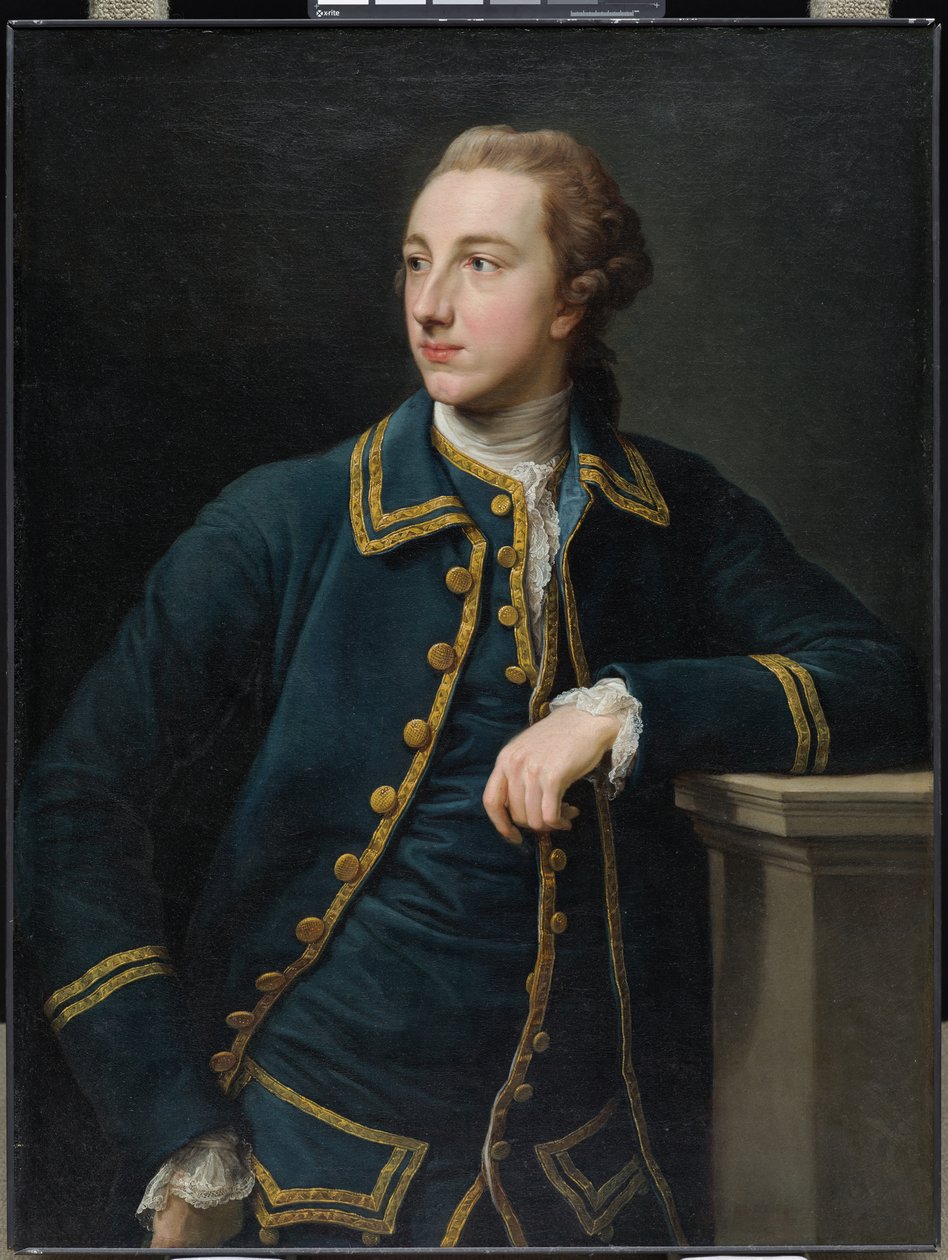Yeşil Takım Elbiseli Bir Adamın Portresi by Pompeo  Girolamo Batoni