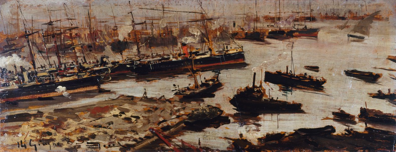 Cenova limanı by Pompeo Mariani