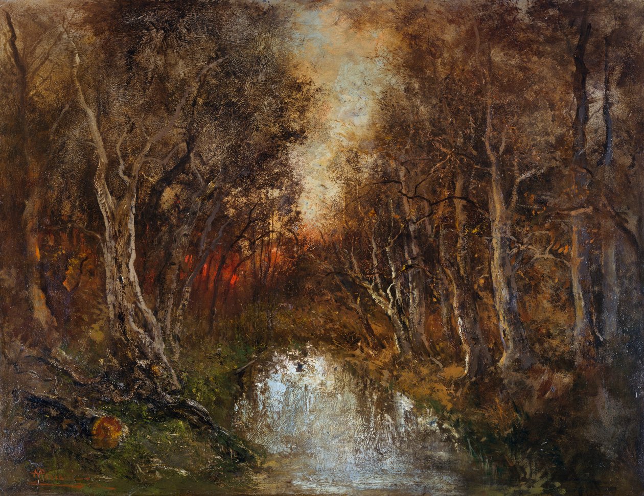 Gün batımı by Pompeo Mariani