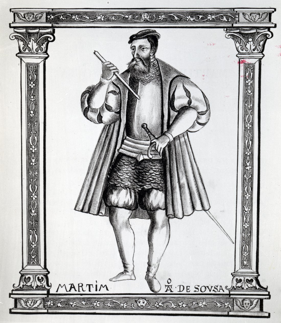 Martim da Sousa, Gaspar Correia