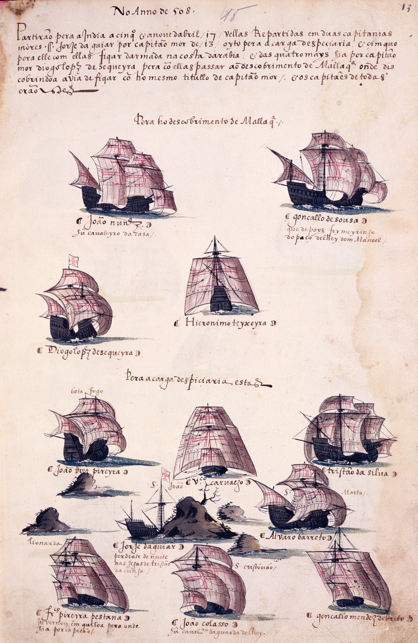 New Expedition to India in 1508, from 