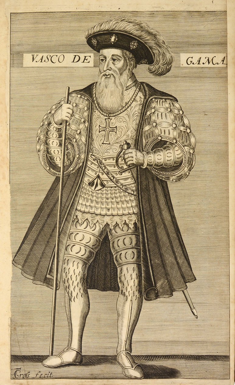 Luciad'dan Vasco de Gama veya Luis de Camoens'in Purtugals Tarihsel Şiiri (yaklaşık 1524?1580). Portekizce'den İngilizce'ye Sir Richard Fanshaw (1608?1666) tarafından çevrilmiştir. Londra: Humphrey Moseley, 1 by Portuguese School