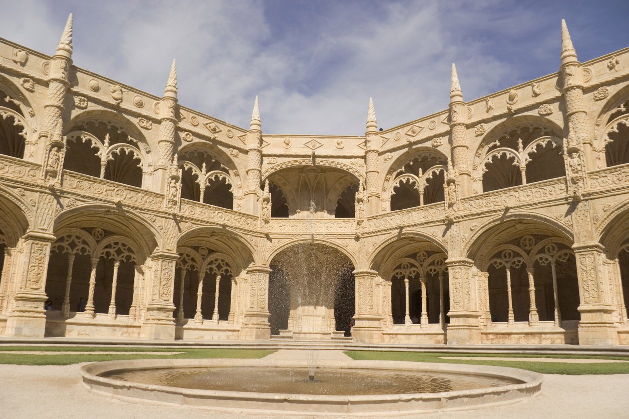 Manastırların görünümü (ayrıca bkz. 237489 ve 237490) by Portuguese School