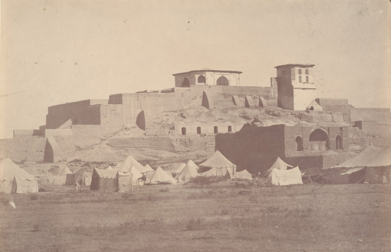 [Sultaniye Çevresinde Bir Pers Kalesi], 1840
