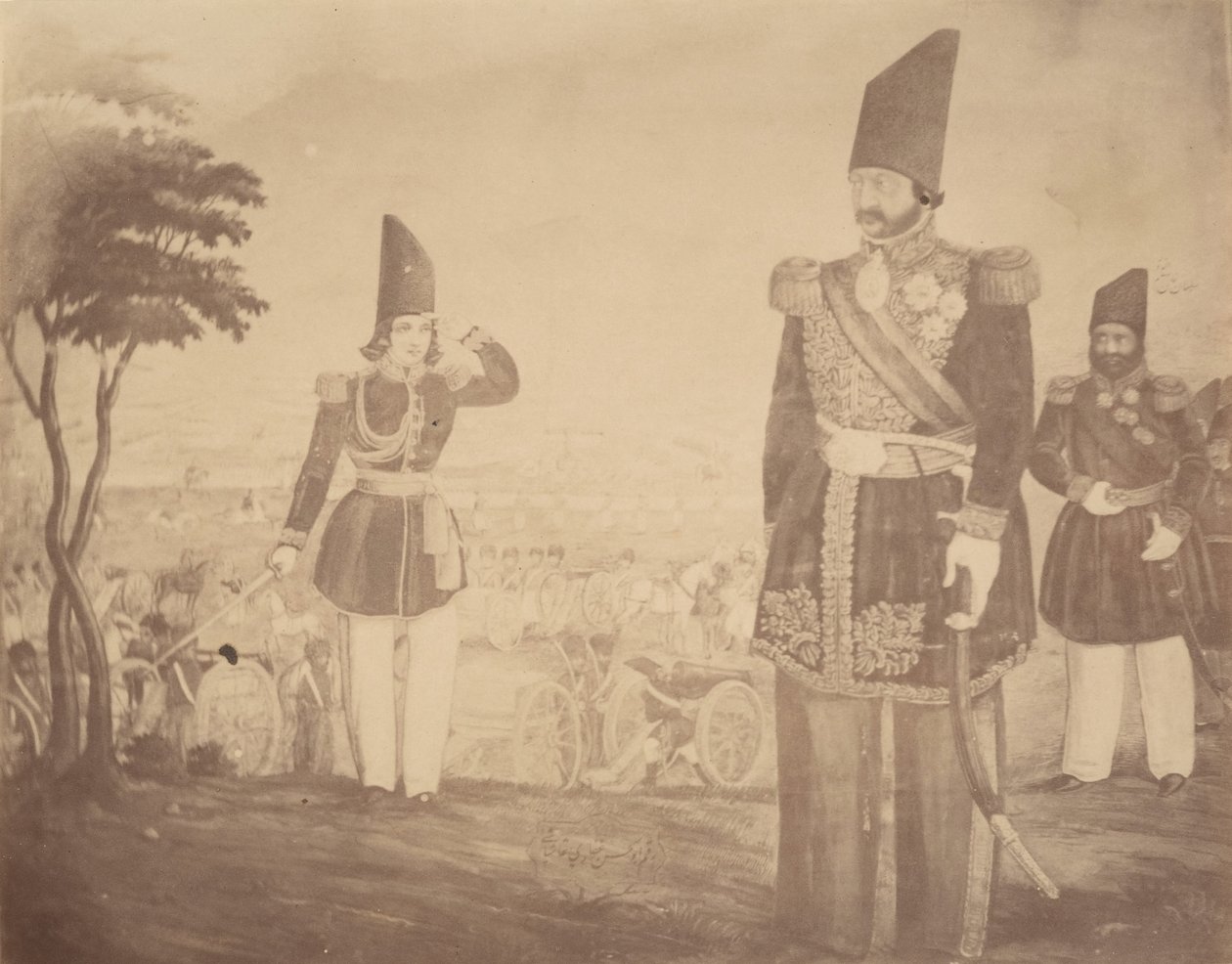 [Bir zamanlar kralın amcası Ardeshir Mirza