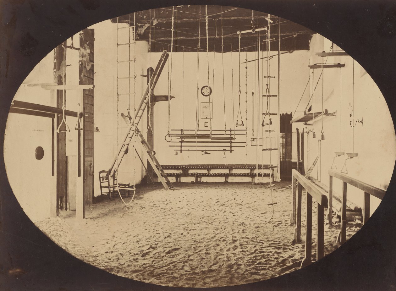 López Gymnasium, Sevilla, yak. 1860. by Possibly by Luigi Pesce.