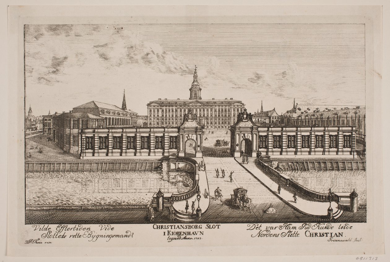 Christiansborg Kalesi by Poul Isac Grønvold