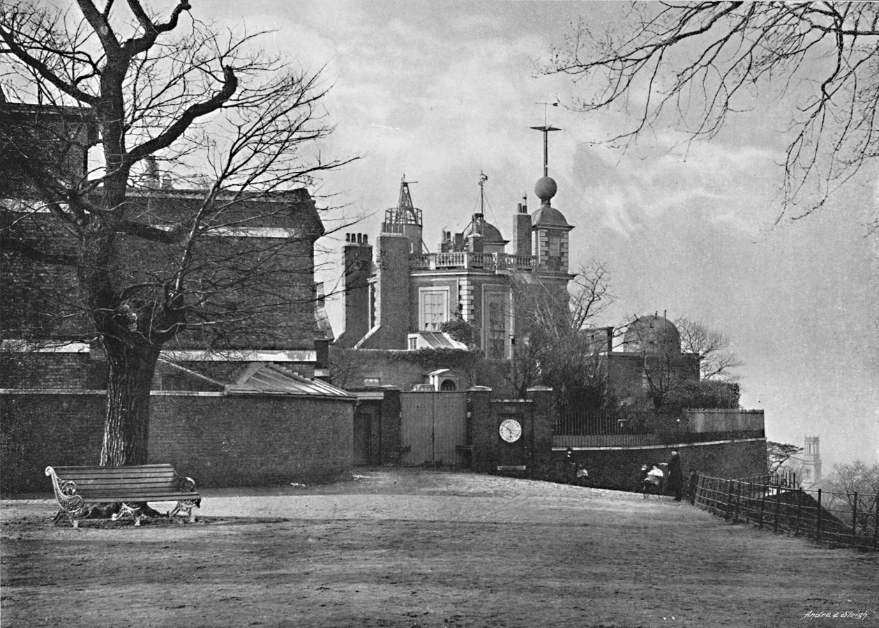 Greenwich Gözlemevi, c1896 by Poulton and Co
