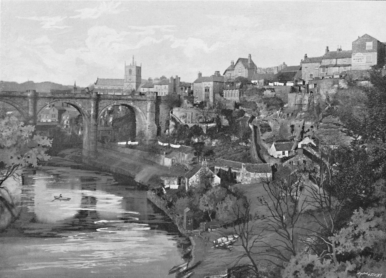 Knaresborough, Kaleden, c1896 by Poulton and Co