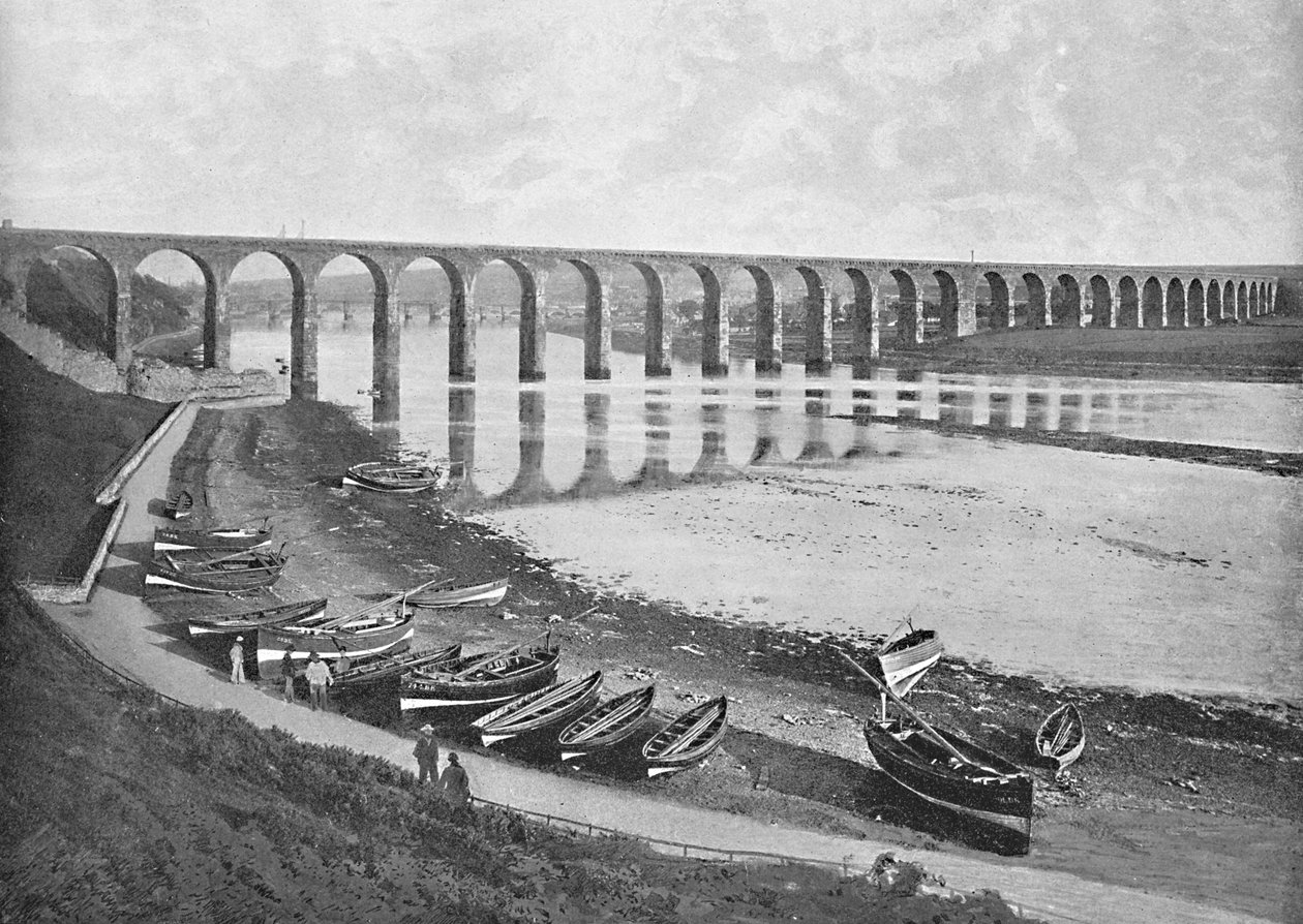 Köprüler, Berwick-Upon-Tweed, c1896 by Poulton and Co