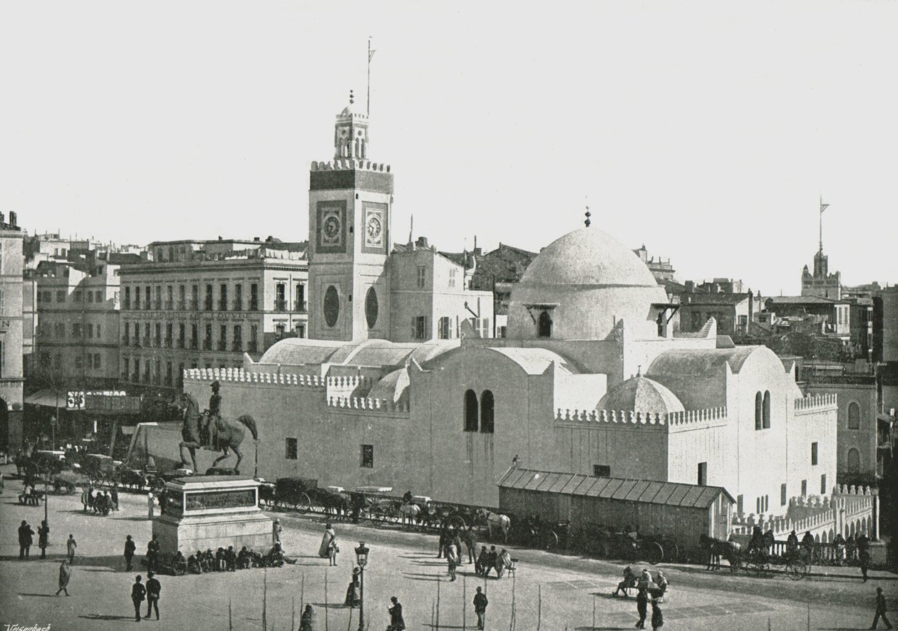 Djamaa al-Cedid, Cezayir, Cezayir, 1895. by Poulton and Co