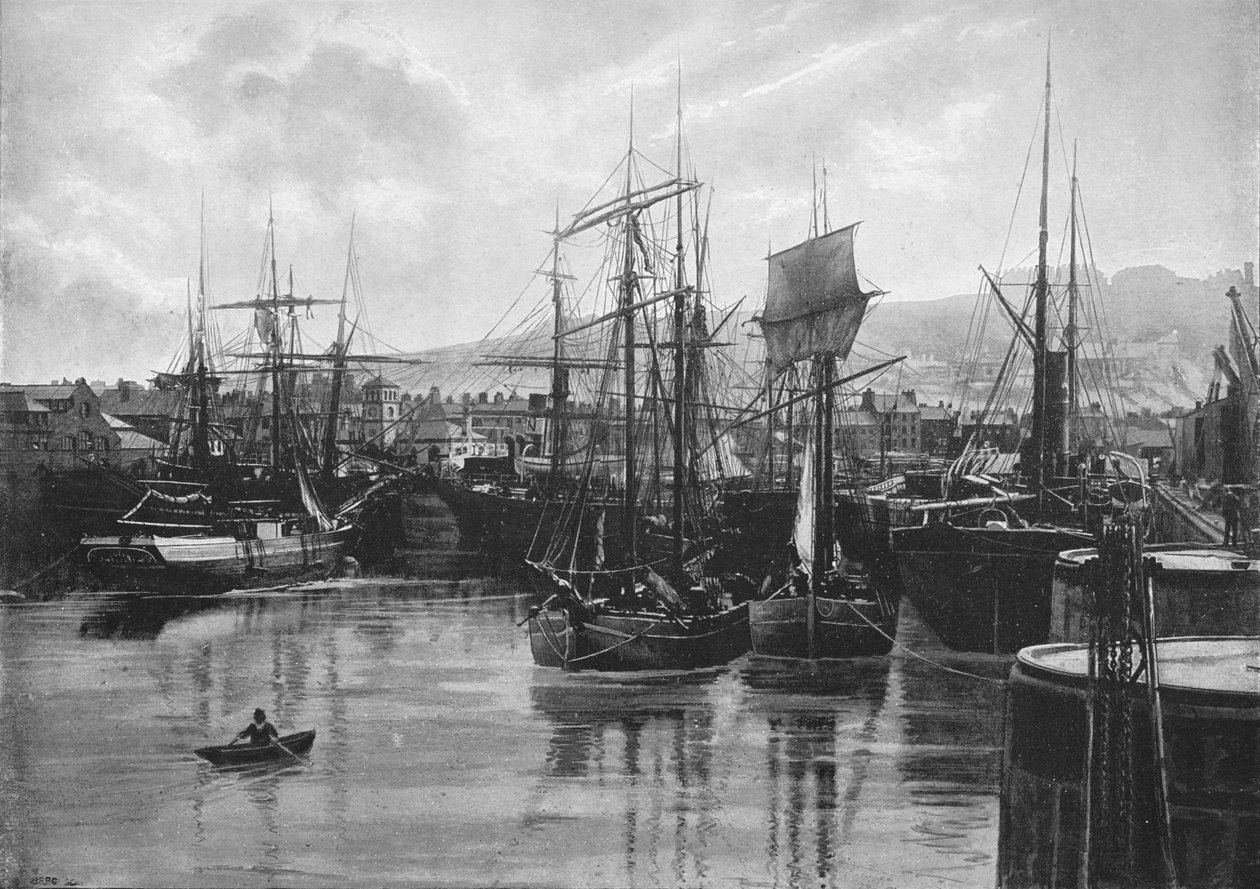 Rıhtım, Whitehaven, c1896 by Poulton and Co