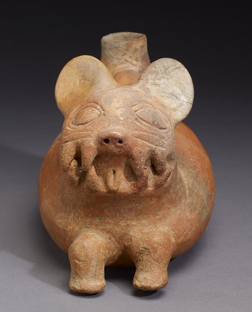 Kedi Damarı, Vicus Kültürü (toprak çanak çömlek) by Pre Columbian