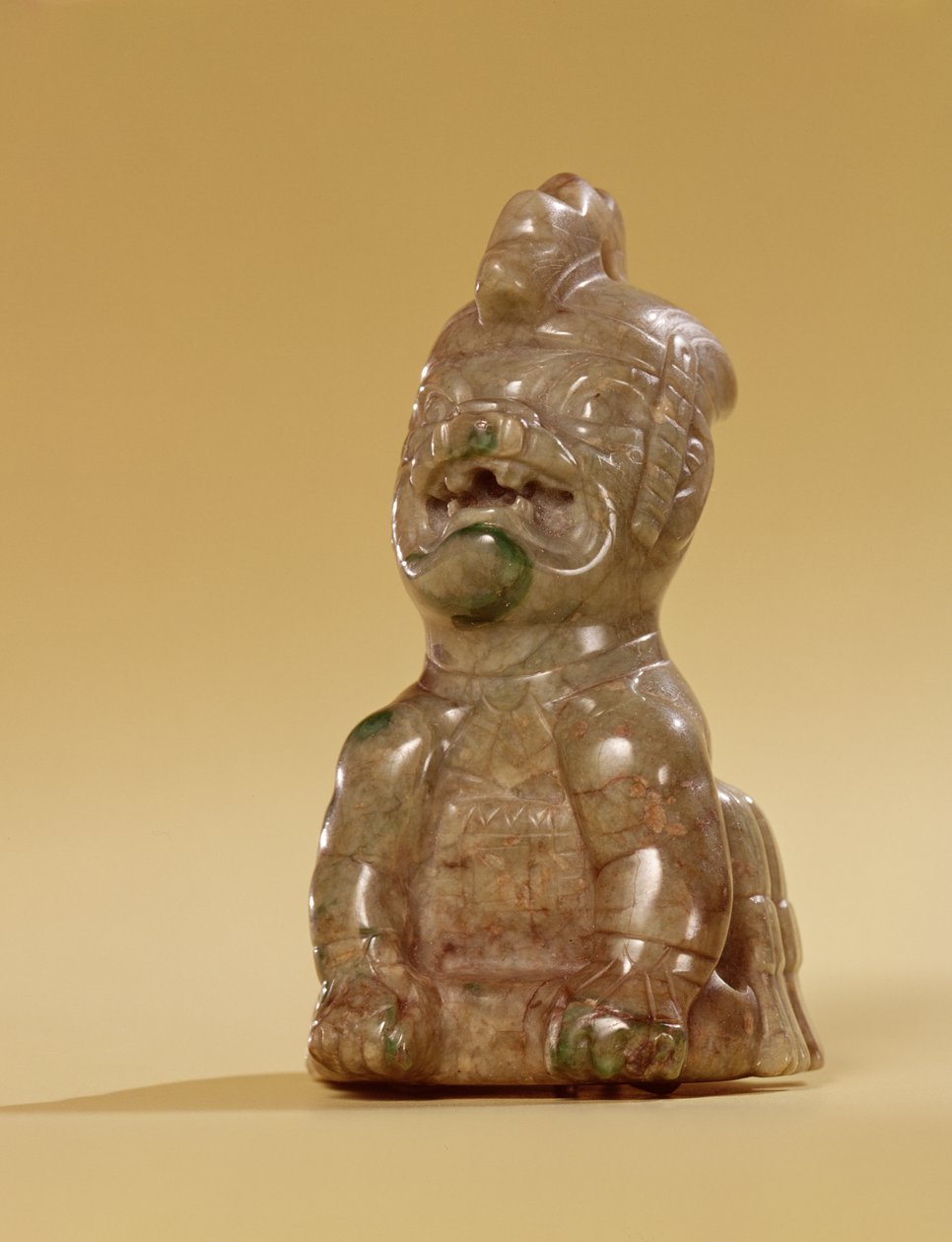 Jaguar, Olmec Kültürü (yeşim) by Pre Columbian