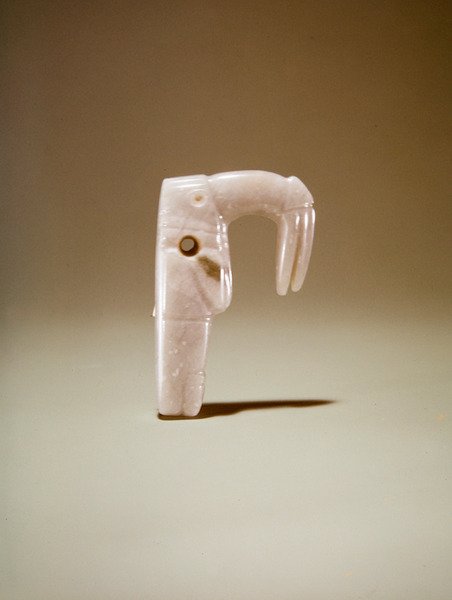 Guacimo, Linea Vieja bölgesinden kuş kolyesi (yeşim) by Pre Columbian Pre Columbian